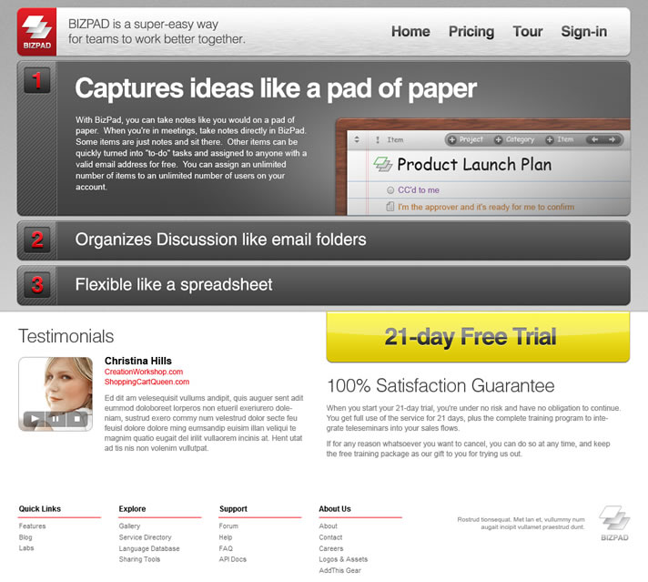 BizPad пример1