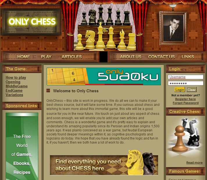 OnlyChess screen1