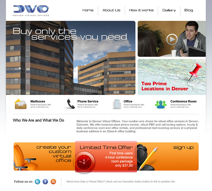 Denver Virtual Offices screen1